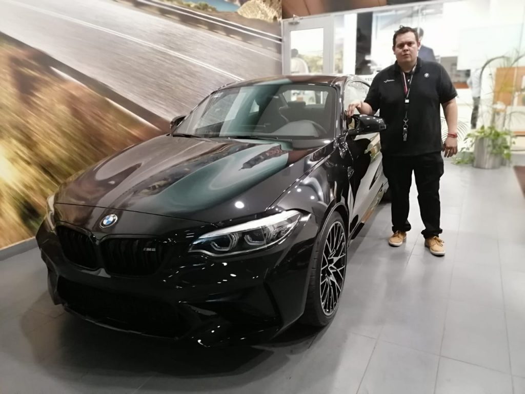 BMW M2 recuperación de brillo de la pintura